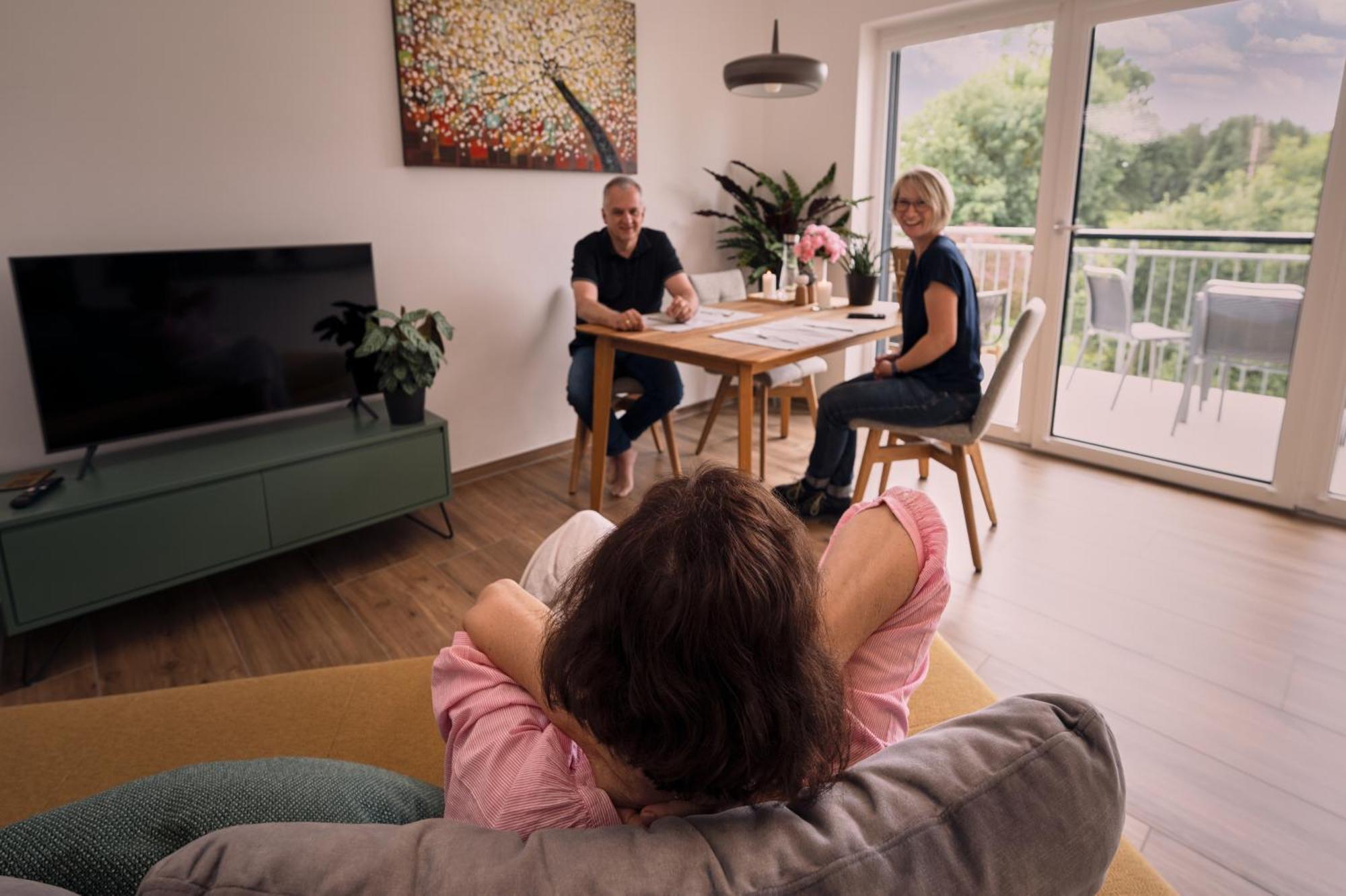 Bleibe Vier Ferienwohnungen Wunsiedel Bagian luar foto